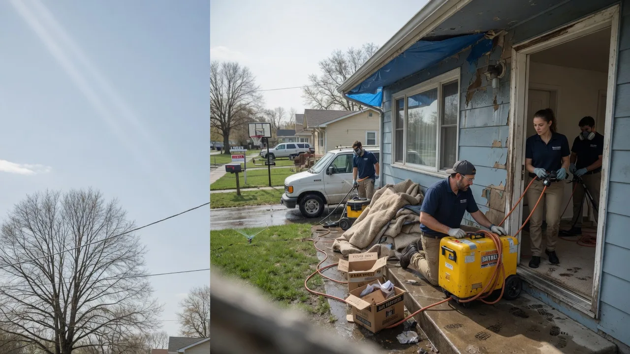 Basement Flood Cleanup in Independence, KS near me